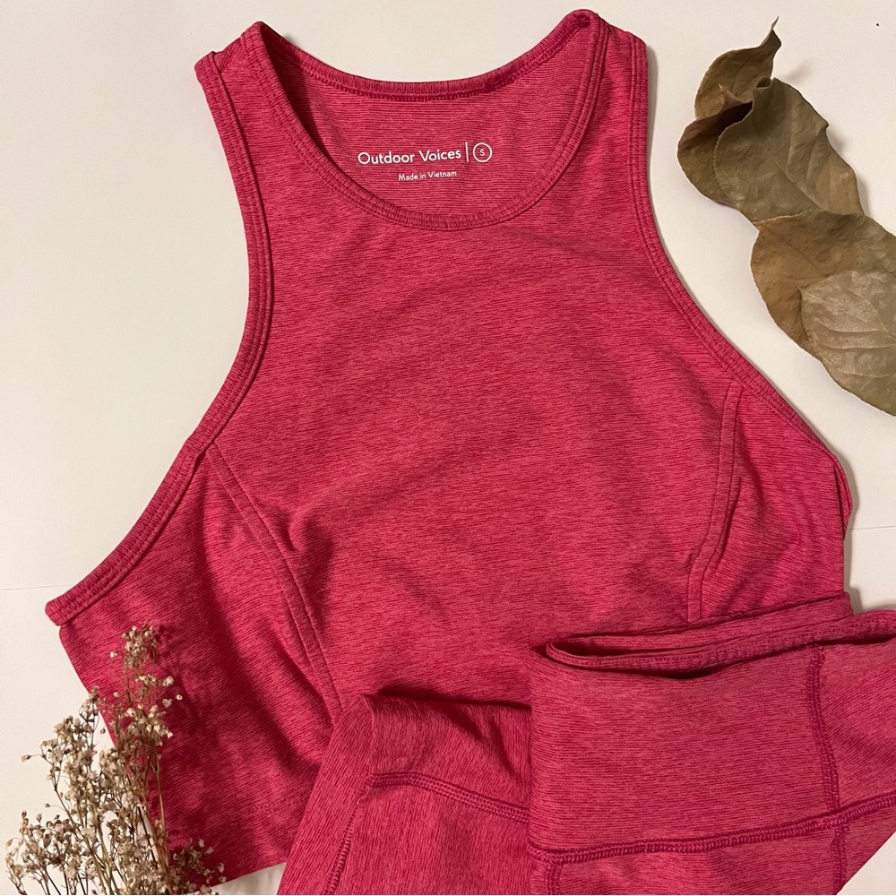 Outdoor Voices workout set